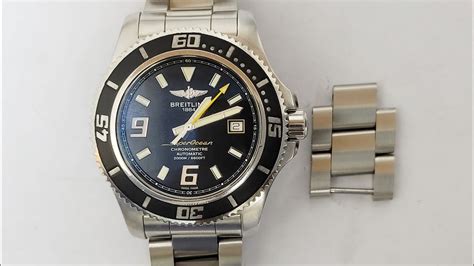 vintage breitling professional bracelet|how to adjust Breitling bracelet.